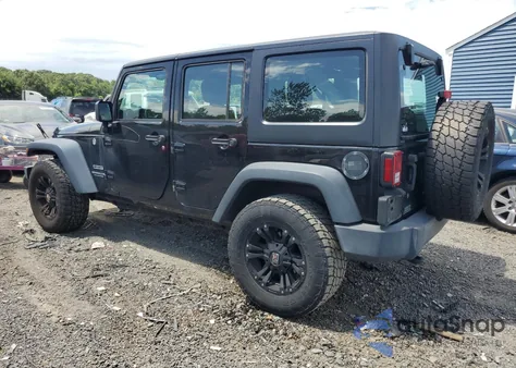 2017 Jeep Wrangler Unlimited Sport из США, поврежденный, VIN 1C4BJWDG7HL604106